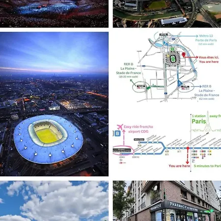 Cosy Home Stade De France Cdg Airport Saint-Denis  Exterior foto