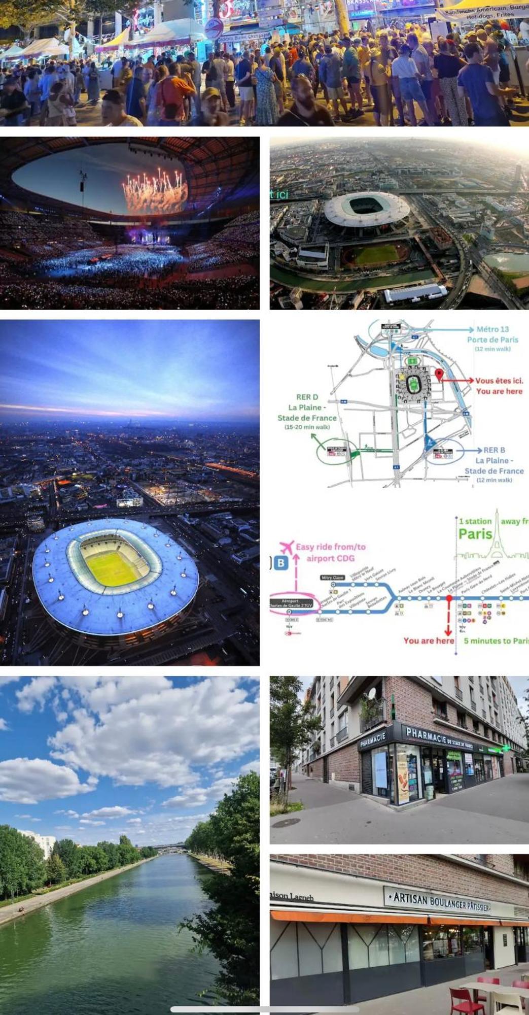 Cosy Stade De France Cdg Airport Apartment *